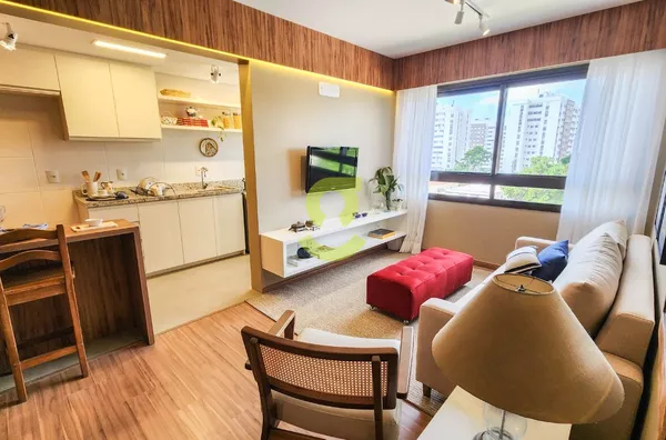 Ótimo apto TOTALMENTE MOBILIADO E DECORADO, 68m priv, churrasqueira, 2 dorm, suite e vaga coberta!