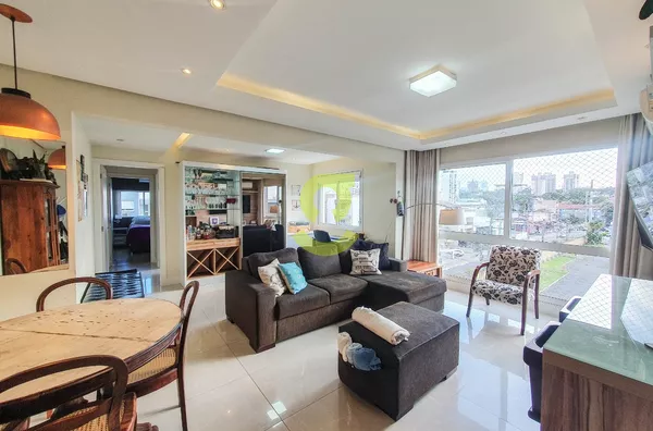 Ótimo apto semi mobiliado, 80m privativos, churrasqueira, 2 dorm, suite, 2 vagas e infra! 