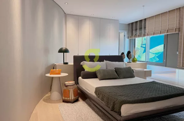 Apartamento Alto Padrão, 165m², 3 suítes, lareira, churrasqueira, infra completa, Bela Vista.