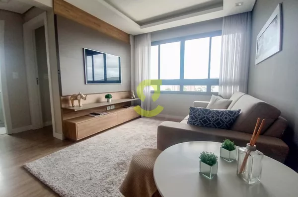 Apto MOBILIADO, 2 dorm, suite, 1 vaga e infra!