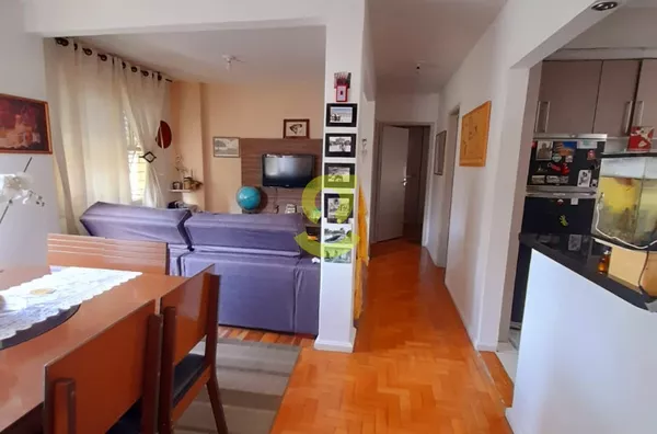 Apto reformado, semi mobiliado, 3 dorm transf em 2 c/ living estendido, cozinha americana, próximo ao Bourbon Ipiranga