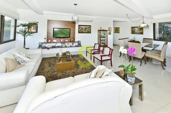 Ótimo apto MOBILIADO, 123m priv, churrasqueira, 3 dorm, suite e 2 vagas!