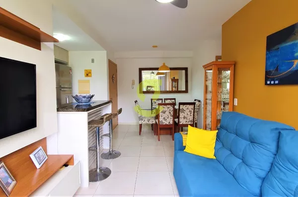 Apto mobiliado, 2 dorm, vaga e infra!!