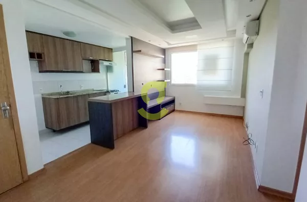 Ótimo apto, semi mobiliado, andar alto, ar condicionado e armarios, 2 dorm, vaga e infra!