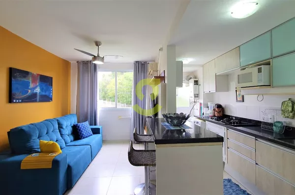 Apto mobiliado, 2 dorm, vaga e infra!!