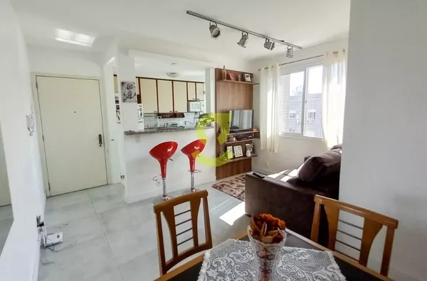 Apto ensolarado, MOBILIADO, 2 dorm, 1 vaga escriturada!