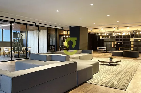 Apartamento 1D, 57m², 1 vaga, infra completa.