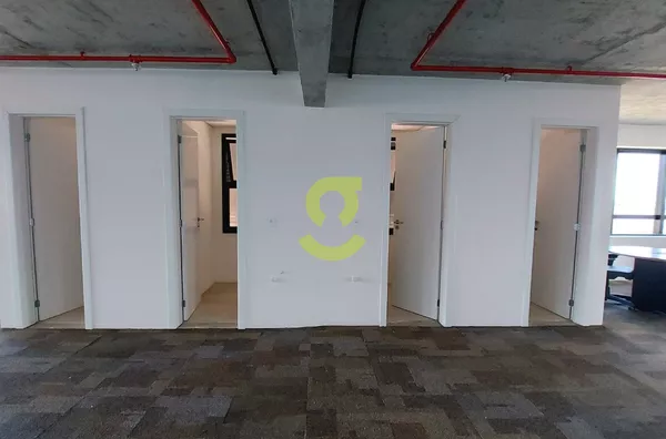 Conjunto comercial semi mobiliado no melhor ponto comercial e corporativo da Capital, prédio corporativo de alto padrão, higienópolis.