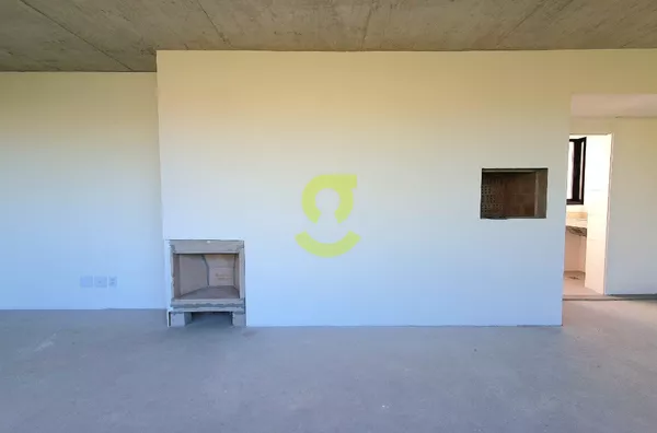 Apartamento alto padrão, 95m², 2 dorm, 2 suítes, 2 vagas, churrasqueira, lareira, Mon't Serrat.