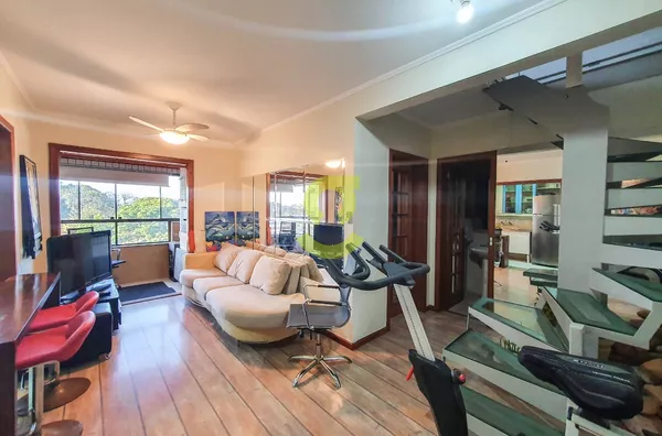 Ótimo apto MOBILIADO, andar alto, bem localizado, 47m, 1 dorm, churrasqueira, 1 vaga bem localizado!