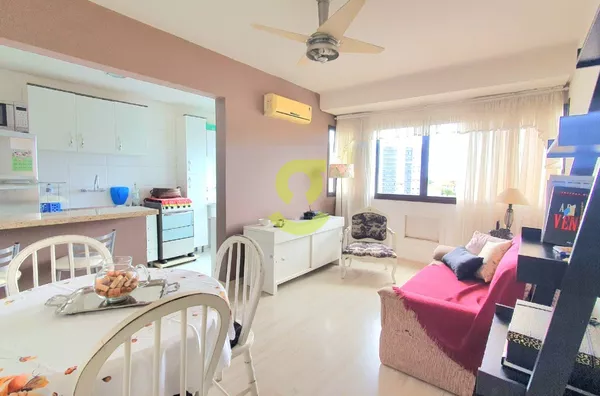 Apartamento para locação, MOBILIADO, 1 dormitório, vaga coberta,São João