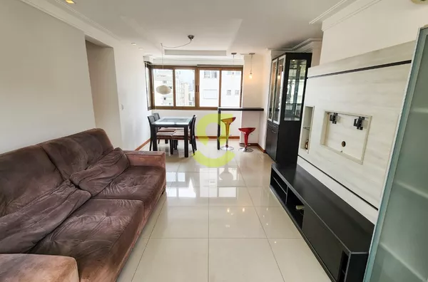 Ótimo apto MOBILIADO, andar alto, 75m priv, 2 dorm, suíte, 2 vagas próximo a Encol!