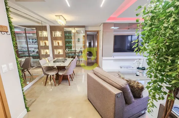 Espetacular apto MOBILIADO, andar alto, 102m priv, vista espetacular, churrasqueira, 3 dorm, suite, 2 vagas cobertas, deposito e infra! Prox ao Iguatemi!