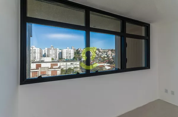 Sala comercial nova, 49m priv, 1 banheiro e uma vaga!
