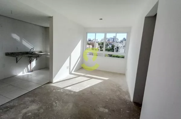 Apto NOVO, cozinha americana, 3 dorm, churras, 1 vaga!