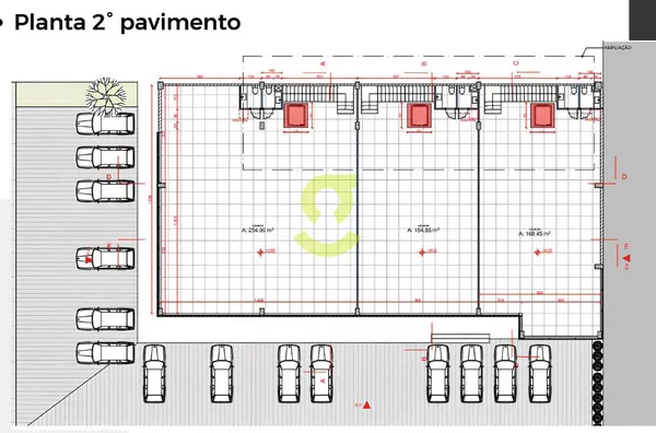Loja luxuosa de esquina, alto padrão, mais de 1000m², 20 vagas, fachada de vidro, na Av. João Wallig em Porto Alegre.