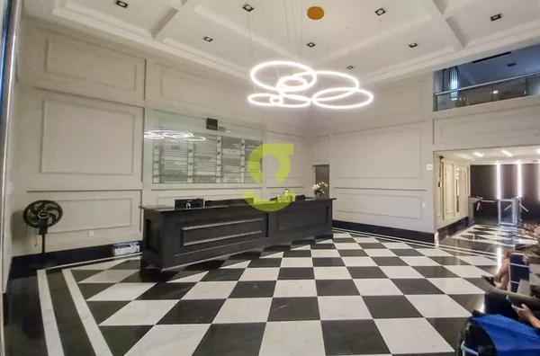 Sala comercial, semi mobiliado, 2 salas e vaga!