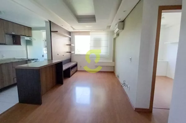 Ótimo apto, semi mobiliado, andar alto, ar condicionado e armarios, 2 dorm, vaga e infra!