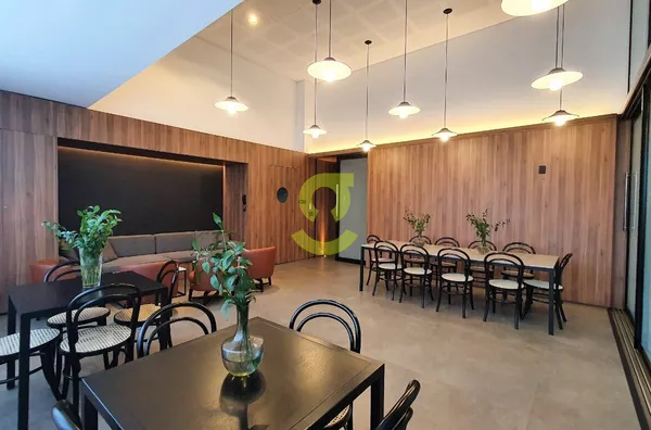 Apartamento 1 dorm, 1 suite, 42m², 1 vaga, infra completa, Anita Residence.