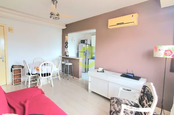 Apartamento para locação, MOBILIADO, 1 dormitório, vaga coberta,São João