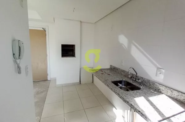 Apto NOVO, cozinha americana, 3 dorm, churras, 1 vaga!