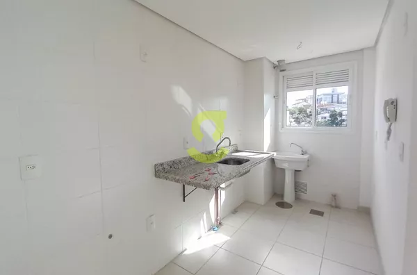 Apto NOVO, cozinha americana, 3 dorm, churras, 1 vaga!