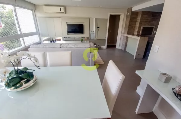 Apto MOBILIADO, 3 suites, churrasqueira, 2 vagas e infra!