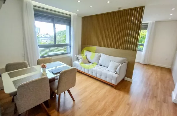 Excelente loft MOBILIADO, 42m, 1 dorm, 1 vaga c/ manobrista e infra completa!