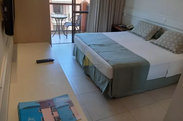 Lindo Studio com Vista maravilhosa para o mar no Beach Village