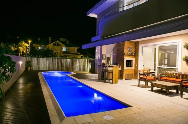 Linda Mansão em Jurerê internacional para temporada c/ piscina 5