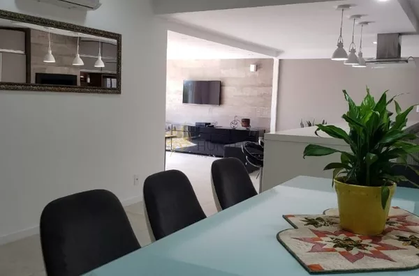 Lindo apartamento no Open shopping a 150m do mar para temporada