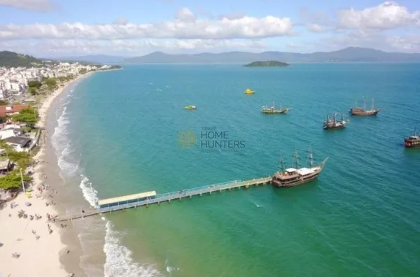 Apartamento para venda 1 suíte, varanda com churrasqueira em Canasvieiras