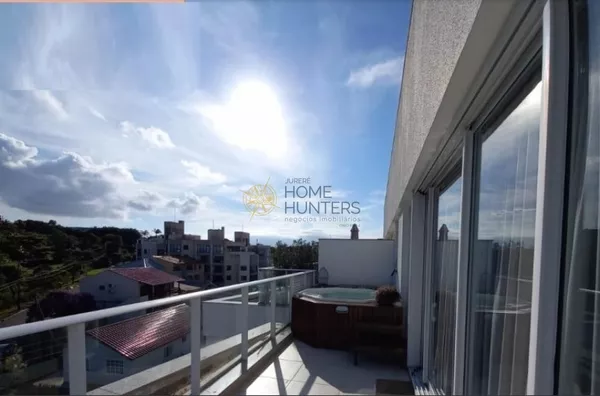 Excelente cobertura em Canajure com jacuzzi.