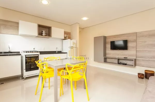 Lindo mobiliado 1dorm 80 metros do mar..