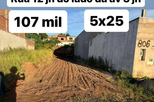 TERRENO BAIRRO JD NOVO 1