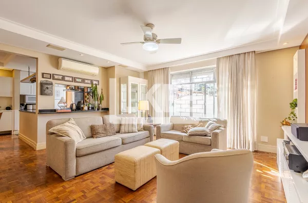 Jardim Botânico | Apartamento Semimobiliado com 2 quartos (sendo 1 suíte) à venda | 105 m² | 3 Banheiros | 2 vagas | Em Porto Alegre/RS