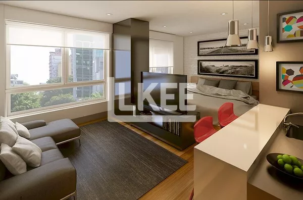 Moinhos de Vento |Apartamento Mobiliado com 1 quarto para aluguel | 37,63 m² | 1 Banheiro | 1 vaga | Em Porto Alegre/RS std