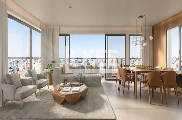 Moinhos de Vento | Apartamento com 3 quartos (sendo 3 suítes) | 160,9m² | 4 banheiros | Sacada | Churrasqueira | 2 Vagas | Em Porto Alegre/RS