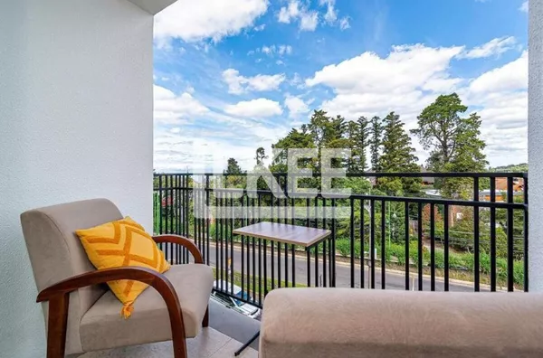 Centro | Apartamento mobiliado com 1 quarto à venda | 58,45 m² | 1 Banheiro | Sacada | Churrasqueira | Lareira | 1 Vaga | Em Gramado/RS