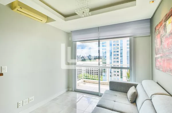 Jardim Europa - Apartamento aluguel - 82 m² - 1 suíte e 1 vaga - Mobiliado - Sacada