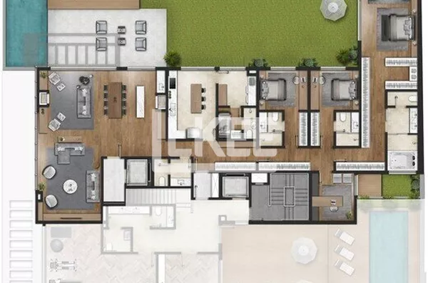 Planta baixa - Garden 201