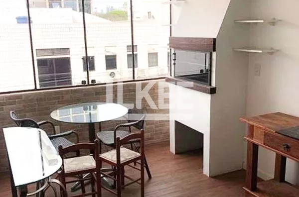 Santana | Apartamento semi mobiliado com 1 quarto à venda | 40 m² | 1 vaga | Com churrasqueira | Sem elevador | Em Porto Alegre/RS | std