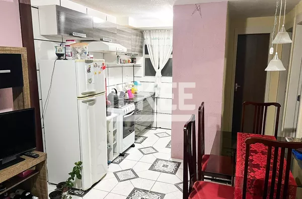 Campo Novo | Apartamento com 2 quartos à venda | 39 m² | 1 vaga | Sem elevador | Em Porto Alegre/RS