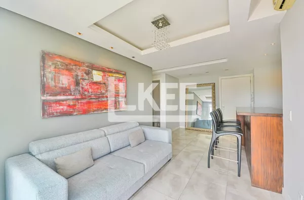 Jardim Europa - Apartamento aluguel - 82 m² - 1 suíte e 1 vaga - Mobiliado - Sacada