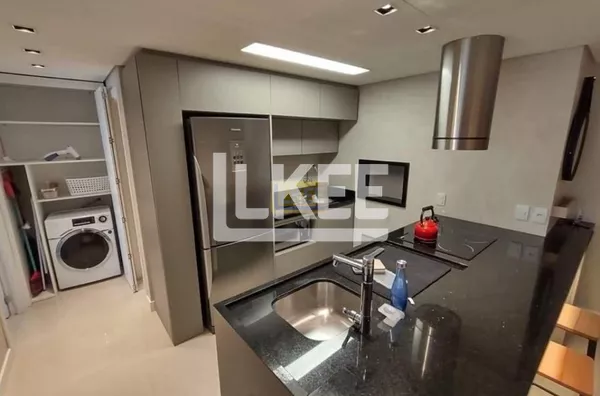 Apartamento á venda de 1 dormitório e churrasqueira no bairro Petrópolis - MOBILIADO 