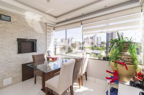 Cristo Redentor | Apartamento semi mobiliado e equipado com 3 quartos (sendo 1 suíte) à venda | 73 m² | 2 vagas | Em Porto Alegre/RS