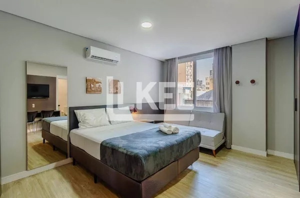 Centro Histórico | Studio mobiliado  para Aluguel |  26,64 m² |  Sem Vagas  | Em Porto Alegre/RS  std