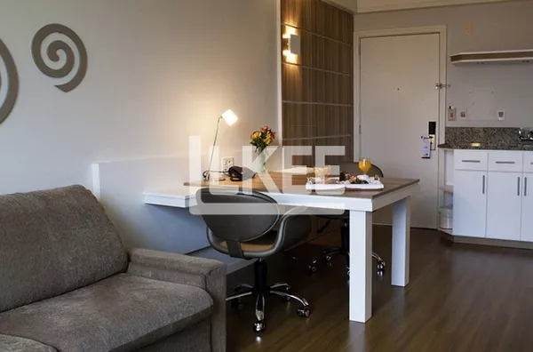 Higienópolis - Apartamento tipo flat 1 quartovaga - Churrasqueira 