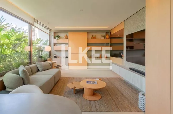 Auxiliadora | Apartamento mobiliado e equipado com 1 quarto (sendo 1 suíte) à venda | 94,63 m² | Lavabo | 2 vagas | Churrasqueira | Em Porto Alegre/RS