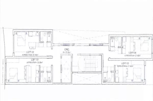 8 Planta baixa apto 1, 2, 3 e 4 LE DUC